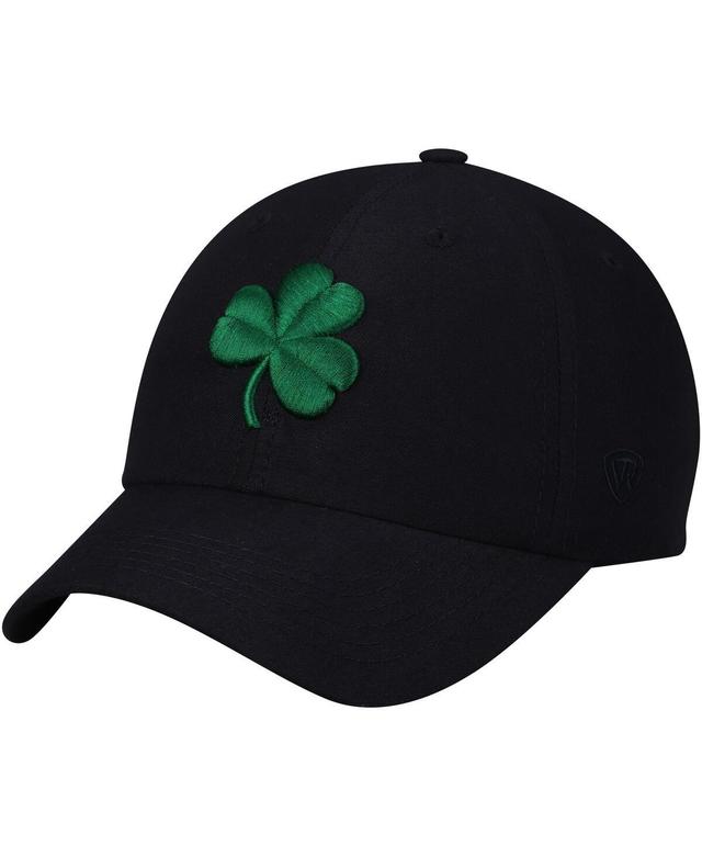 Mens Top of the World Navy Notre Dame Fighting Irish Clover Staple Adjustable Hat Product Image