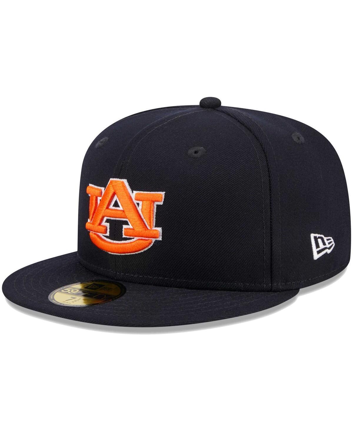 Mens New Era Navy Auburn Tigers Evergreen 59FIFTY Fitted Hat Product Image