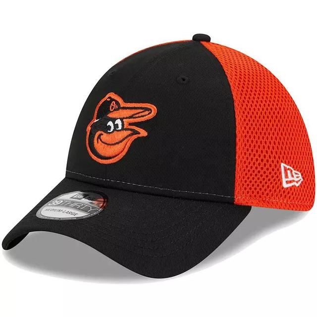 Mens New Era Baltimore Orioles Team Neo 39THIRTY Flex Hat Product Image