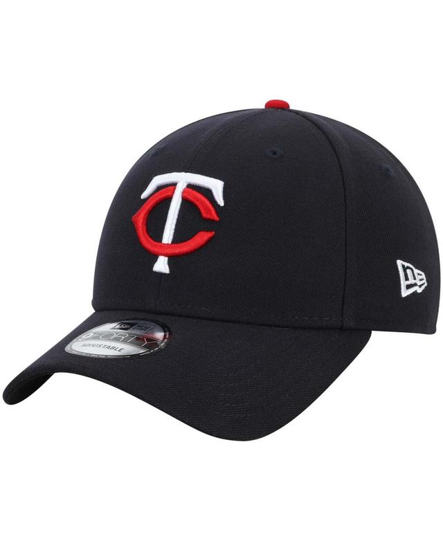 Mens New Era Minnesota Twins League 9FORTY Adjustable Hat, Blue Product Image