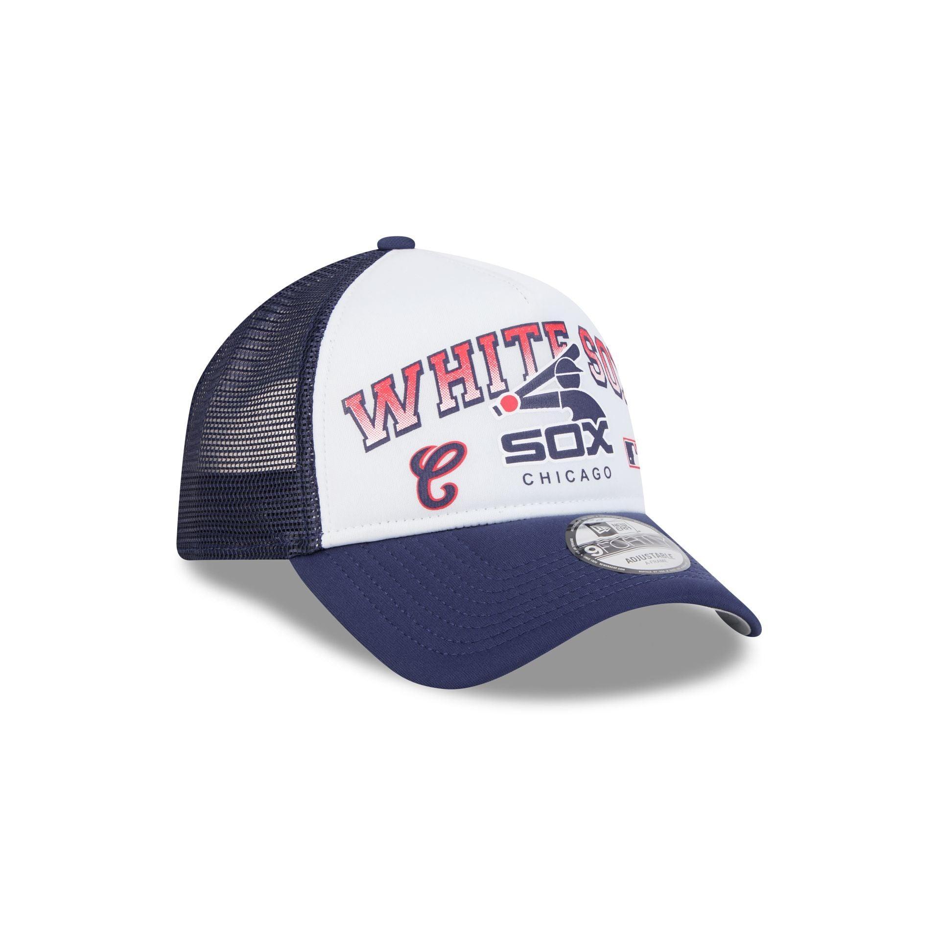 Chicago White Sox Sport Classics 9FORTY A-Frame Trucker Hat Male Product Image