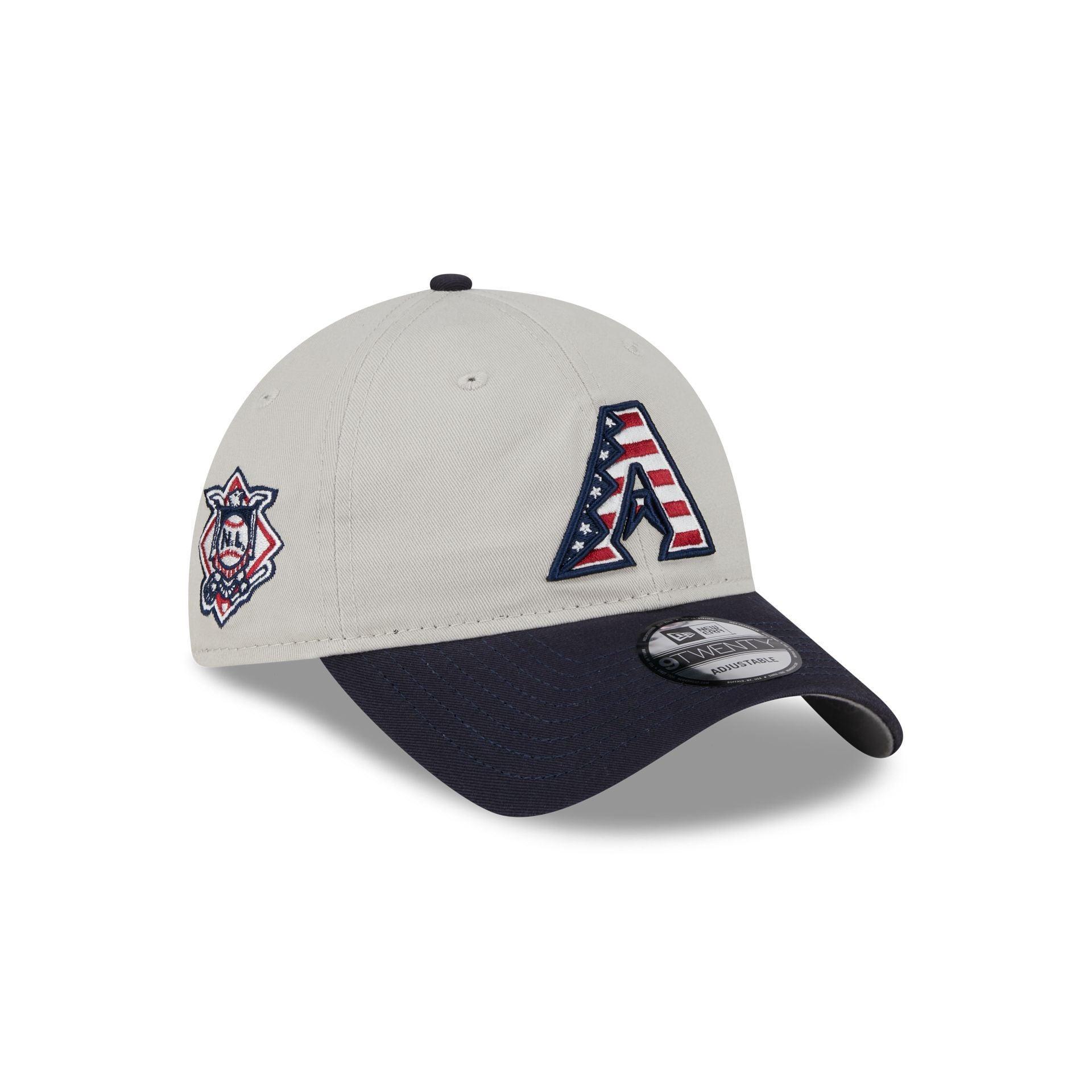 Arizona Diamondbacks Independence Day 2024 9TWENTY Adjustable Hat Male Product Image