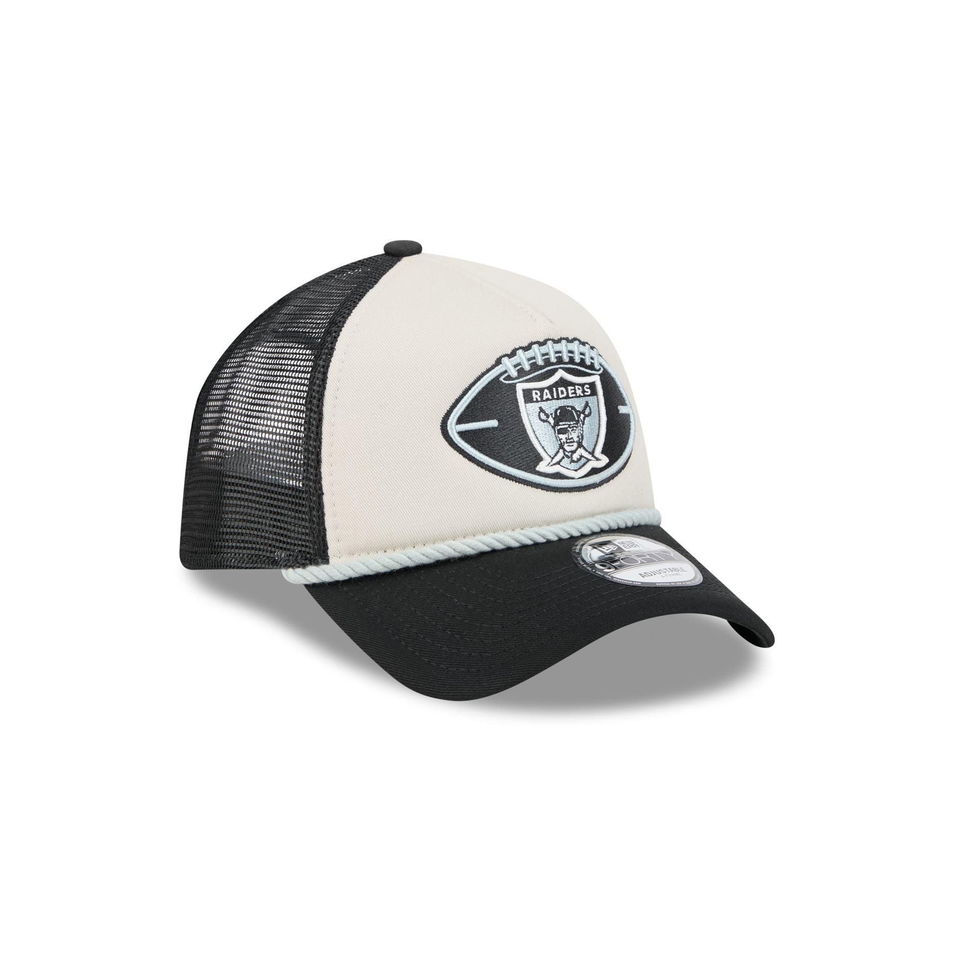 Las Vegas Raiders 2024 Historic Sideline 9FORTY A-Frame Snapback Hat Male Product Image