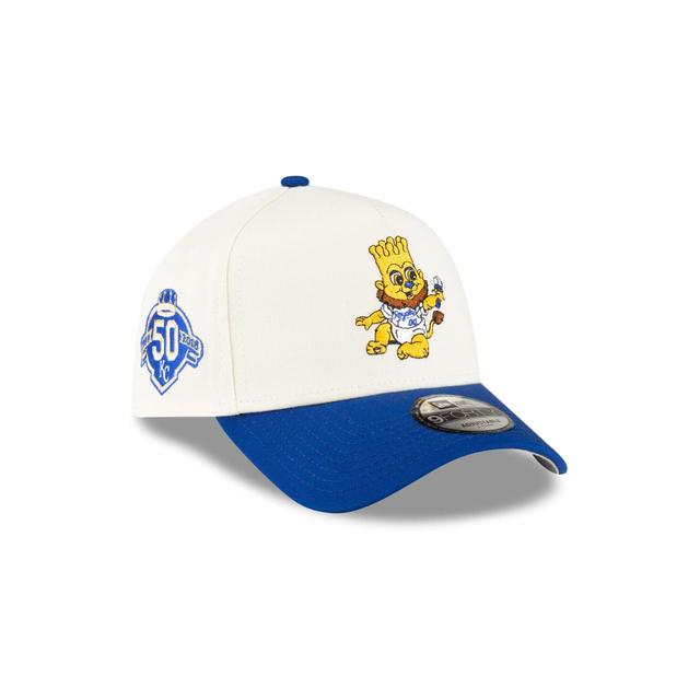 Kansas City Royals Mini Mascot 9FORTY A-Frame Snapback Hat Male Product Image