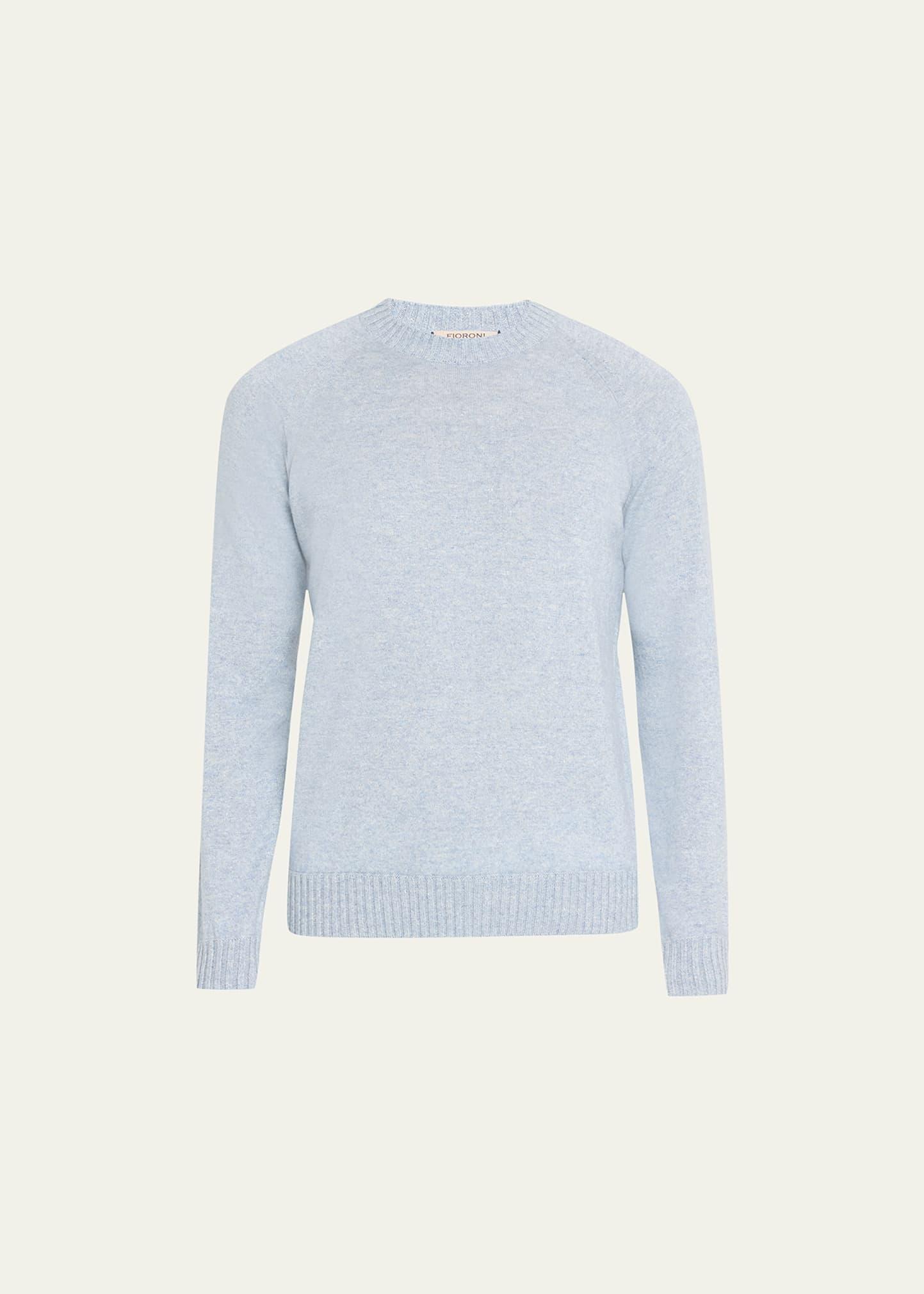 Mens Cashmere-Linen Crewneck Sweater Product Image