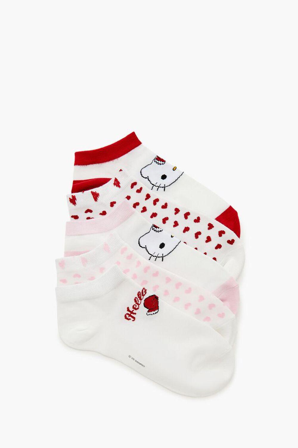 Hello Kitty Ankle Socks Set - 5 pack | Forever 21 Product Image