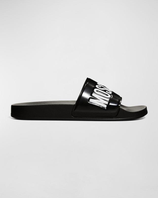 Mens Classic Logo Pool Slides Product Image