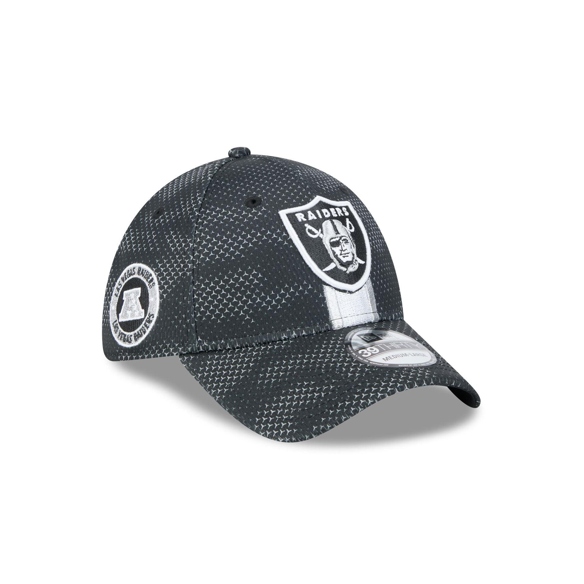 Las Vegas Raiders 2024 Sideline 39THIRTY Stretch Fit Hat Male Product Image