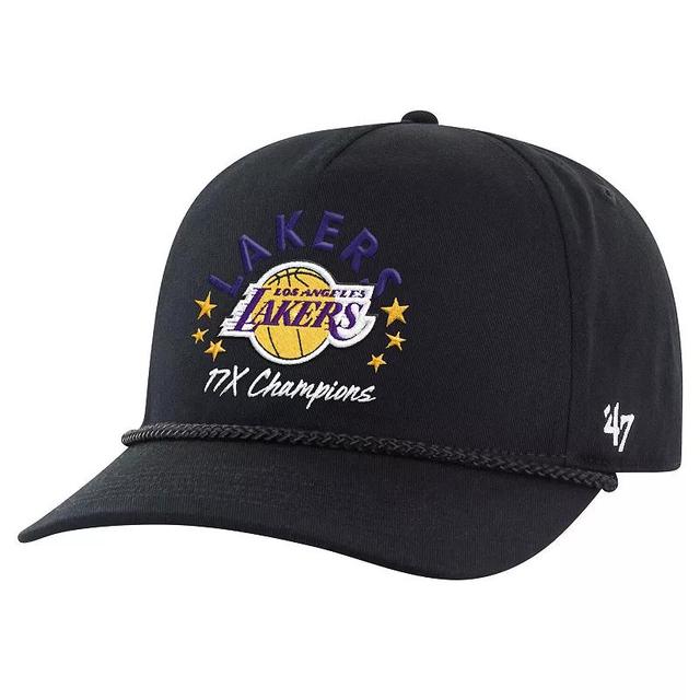 Mens 47 Los Angeles Lakers Champs Global Star Hitch Adjustable Hat Product Image