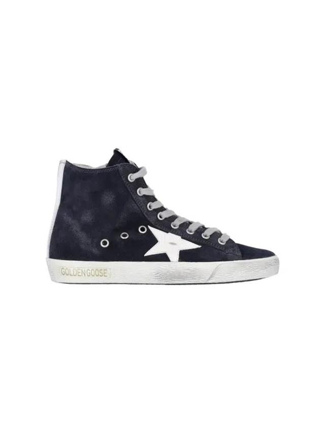 Francy Sneakers In Leather In Blue Product Image