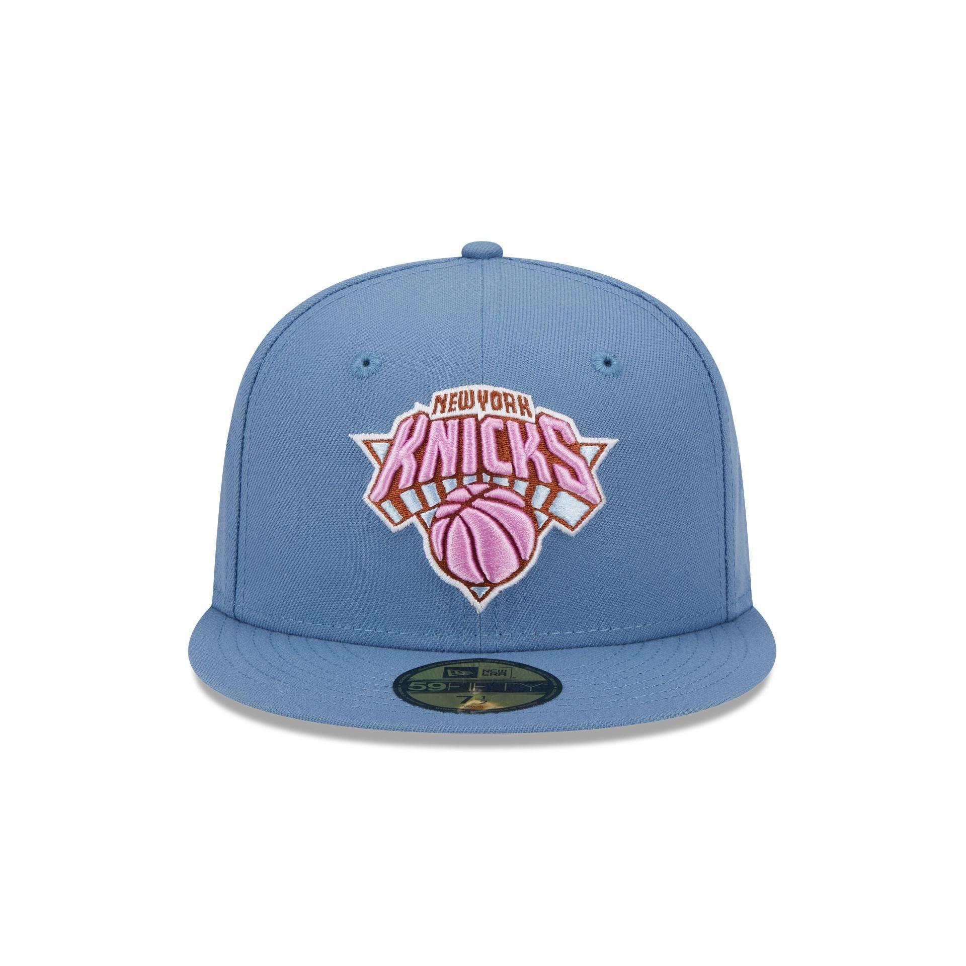 New York Knicks Color Pack Faded Blue 59FIFTY Fitted Hat Male Product Image