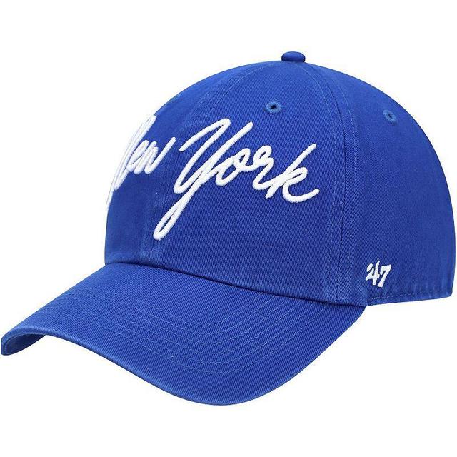 Womens 47 Royal New York Giants Vocal Clean Up Adjustable Hat Product Image