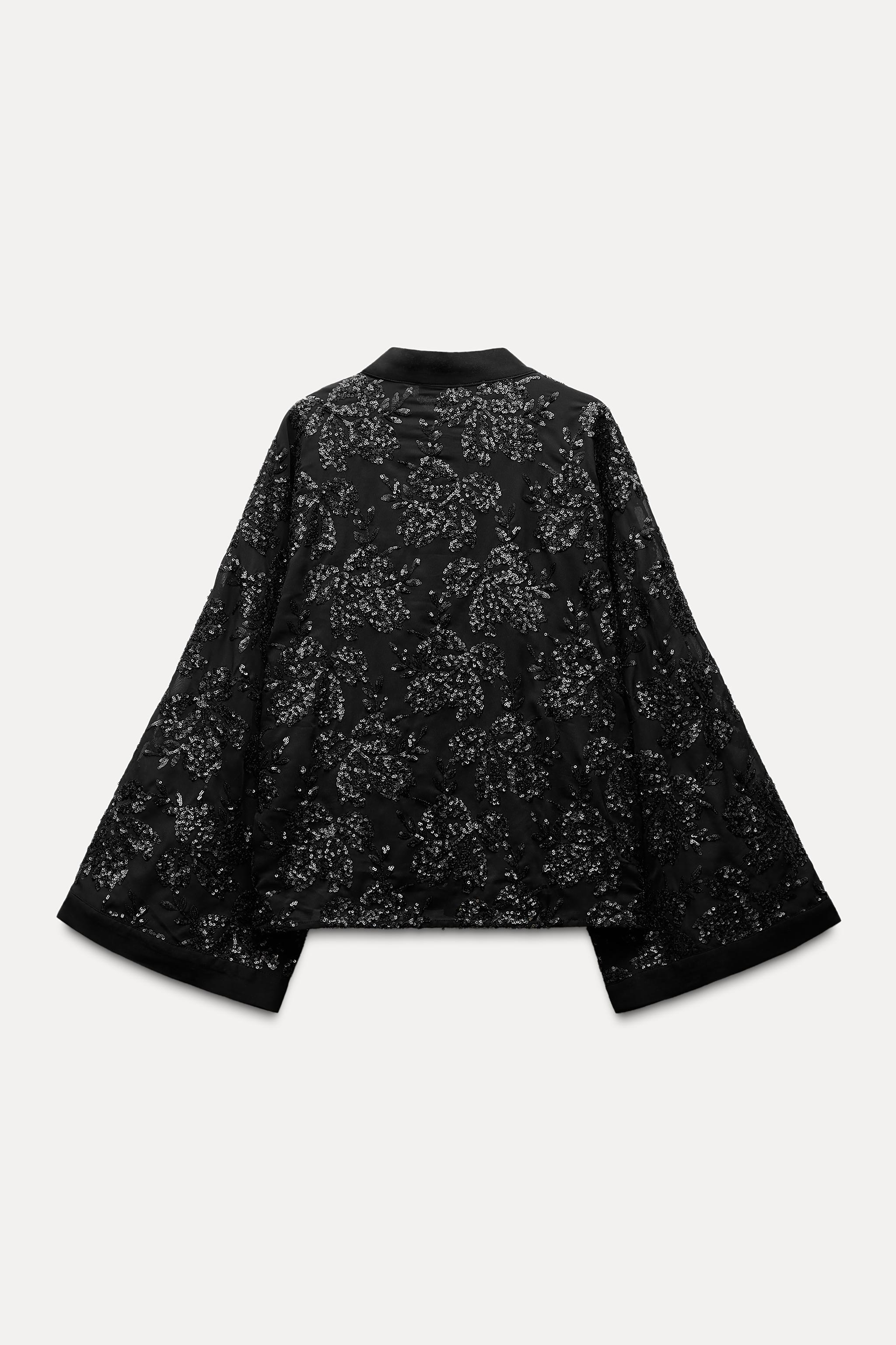 BOW SEQUIN JACKET Product Image