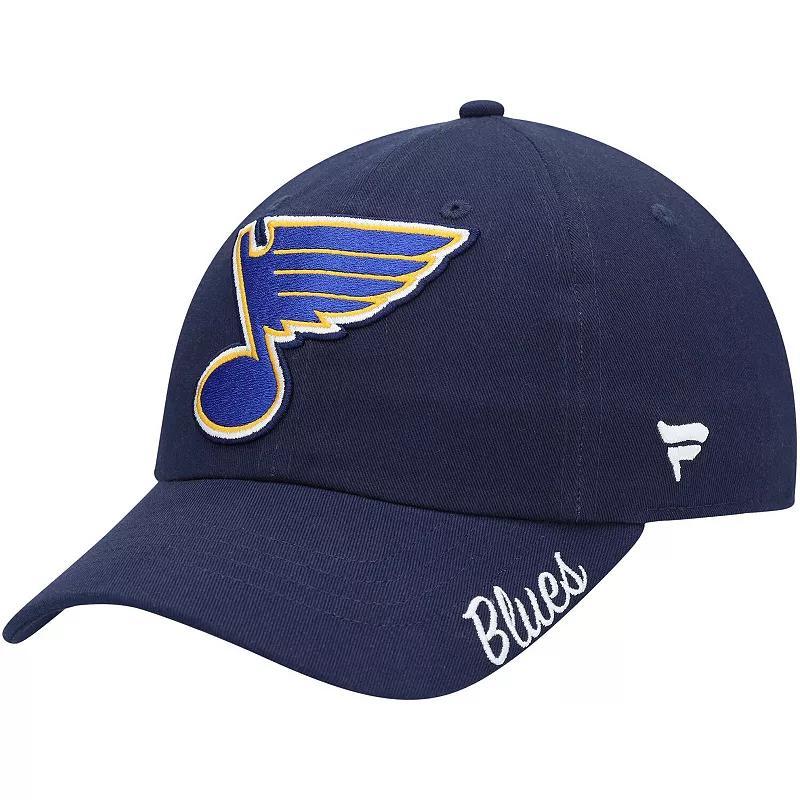 Womens Fanatics Branded St. Louis Blues Primary Logo Adjustable Hat Product Image