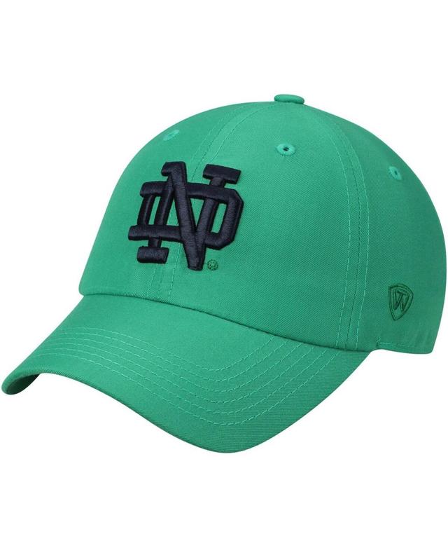 Mens Green Notre Dame Fighting Irish Staple Adjustable Hat Product Image