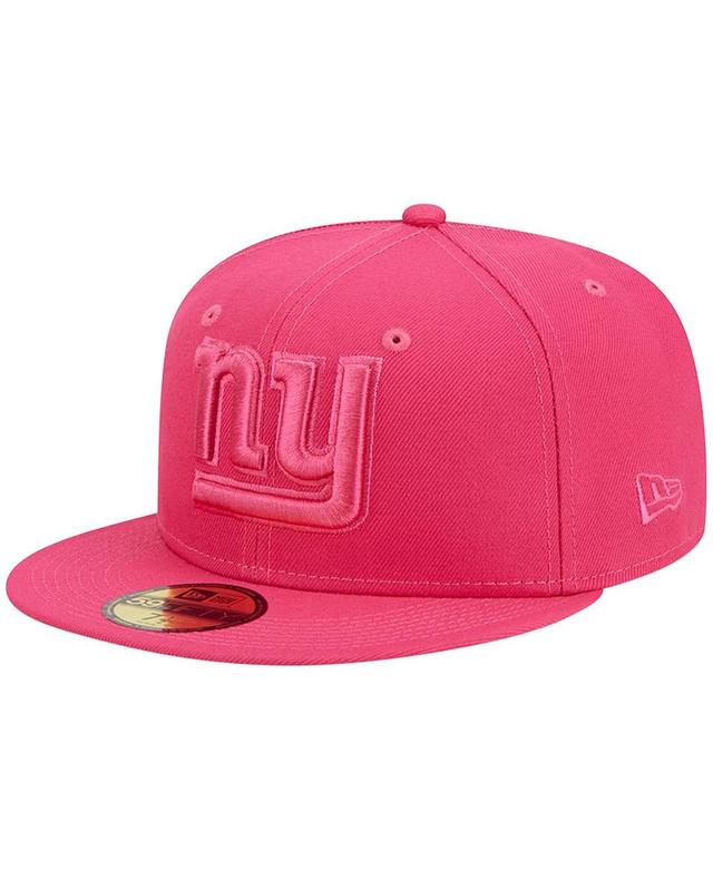 Mens New Era Pink New York Giants Color Pack 59FIFTY Fitted Hat Product Image