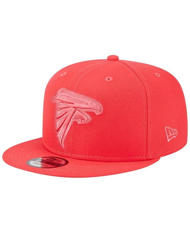 Mens New Era Red Atlanta Falcons Color Pack Brights 9FIFTY Snapback Hat Product Image