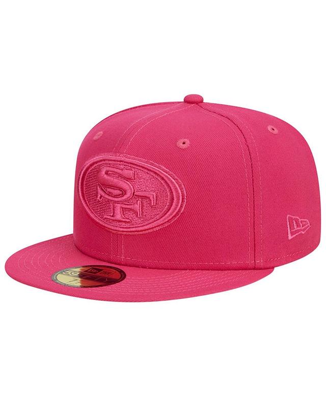 Mens New Era Pink San Francisco 49ers Color Pack 59FIFTY Fitted Hat Product Image