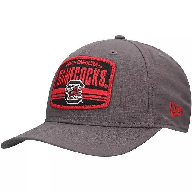 Mens New Era Charcoal South Carolina Gamecocks Team Elevated 9SEVENTY Adjustable Hat Product Image