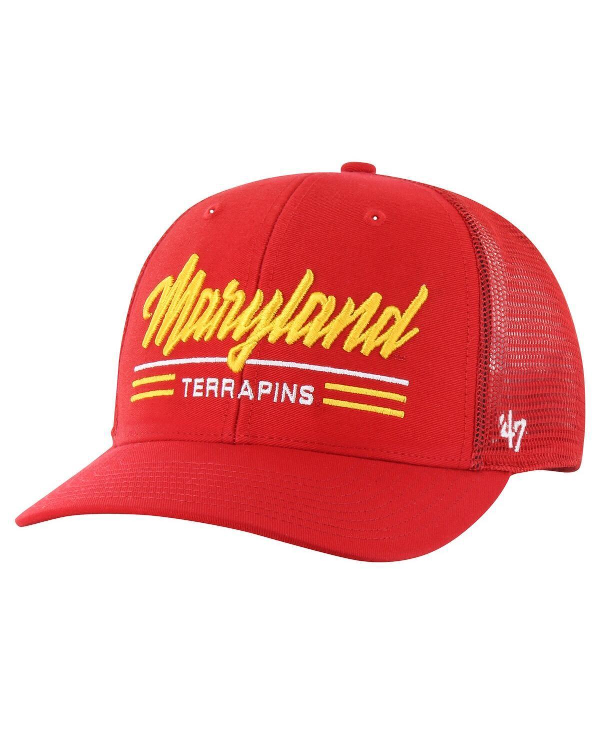 Mens 47 Maryland Terrapins Garner Trucker Adjustable Hat Product Image