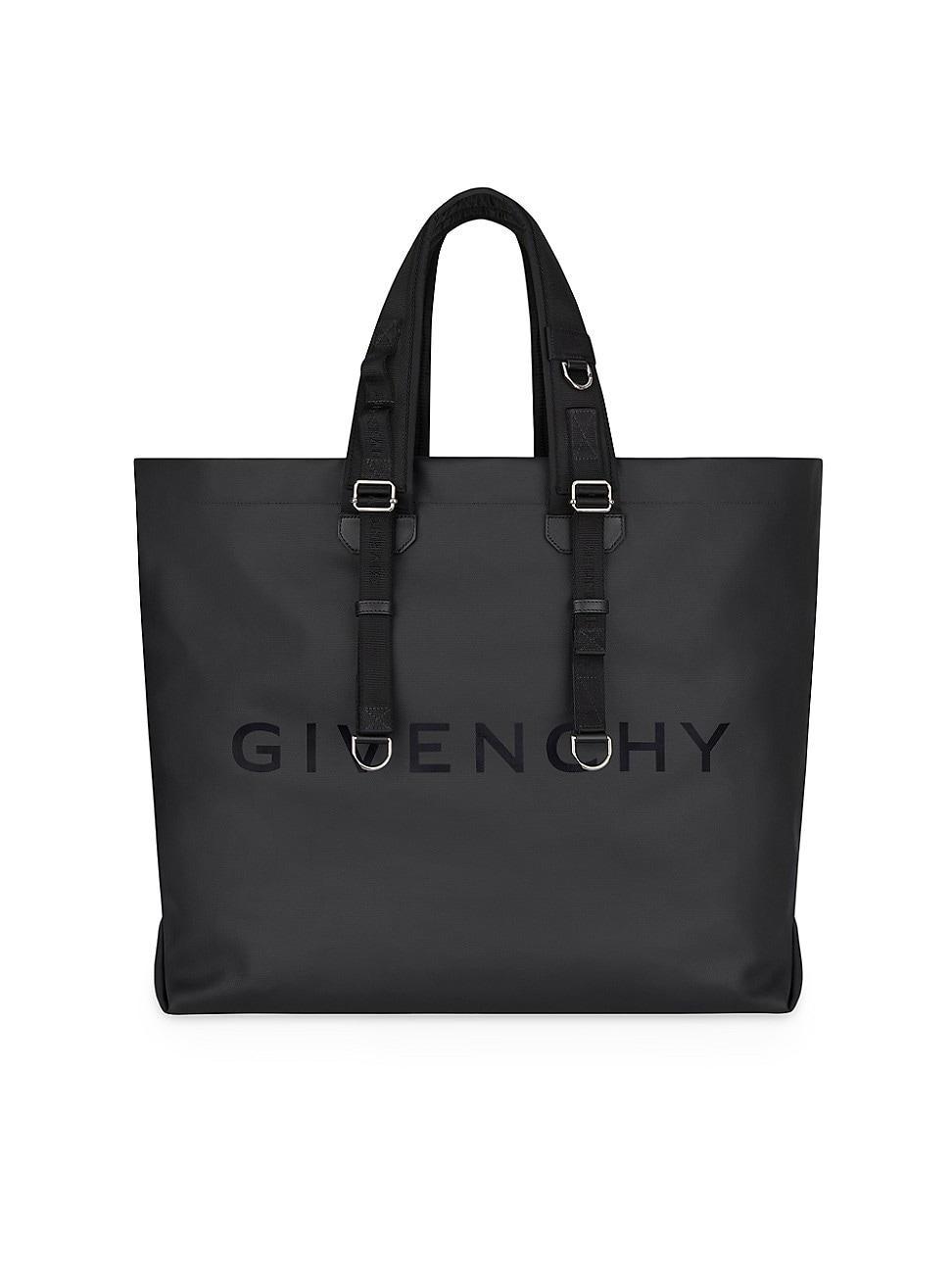 Mens G-Shopper Large Tote Bag In Coated Canvas product image