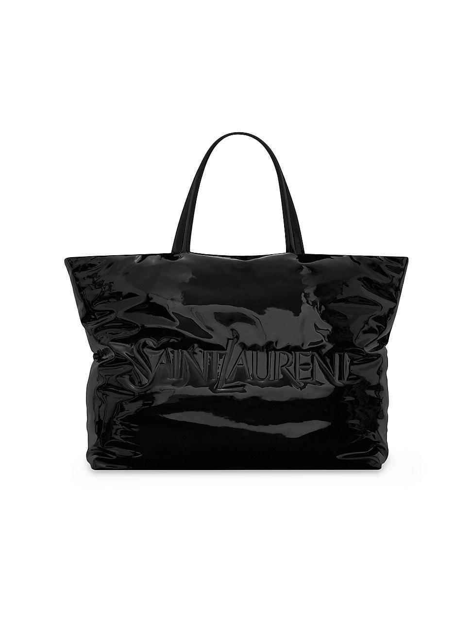 Womens Maxi Tote in Patent Canvas Product Image