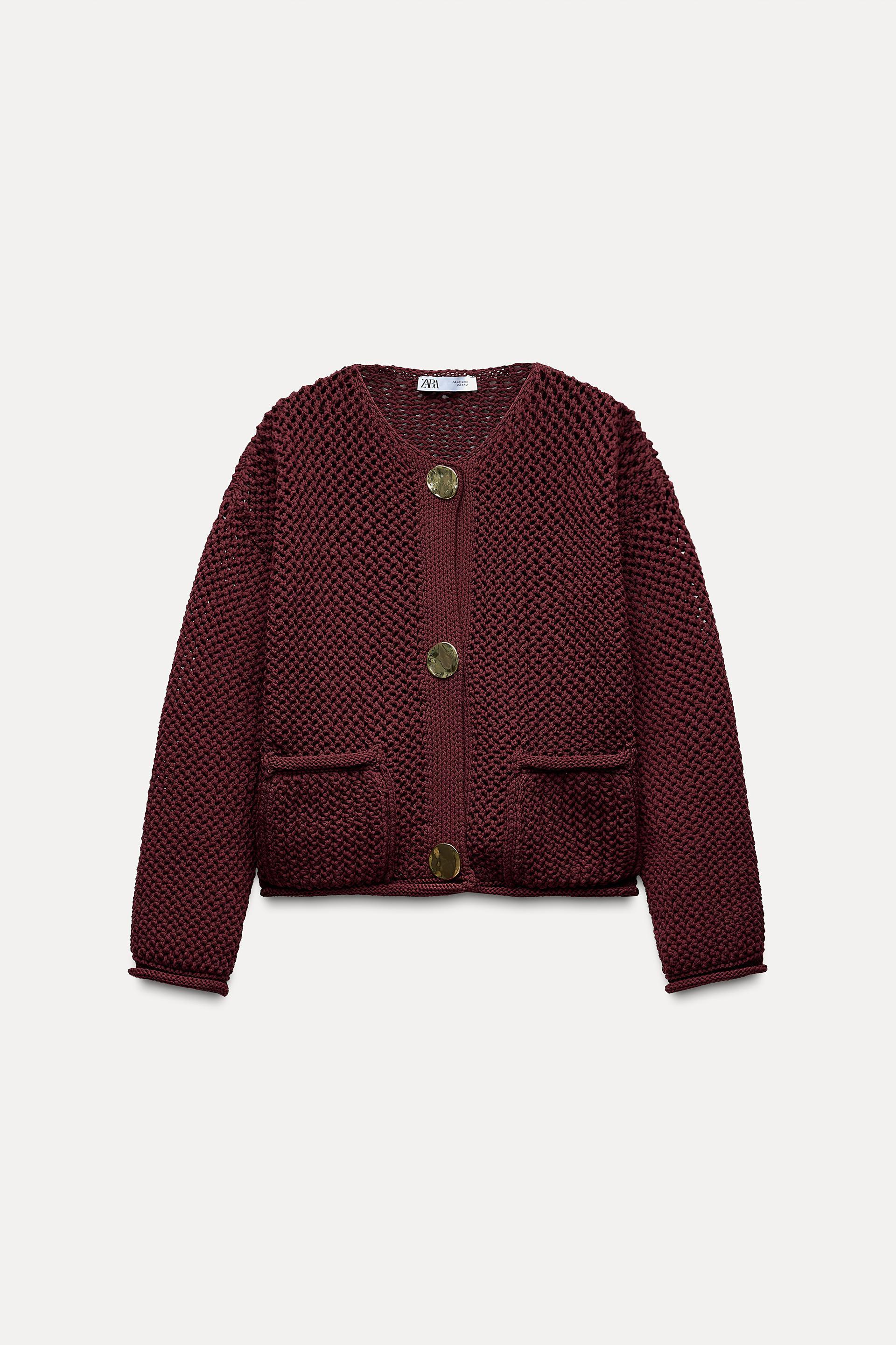 CHUNKY KNIT CARDIGAN Product Image