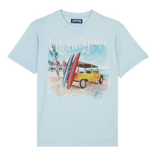 Vilebrequin Mens Surf And Mini Moke Cotton T-Shirt Product Image