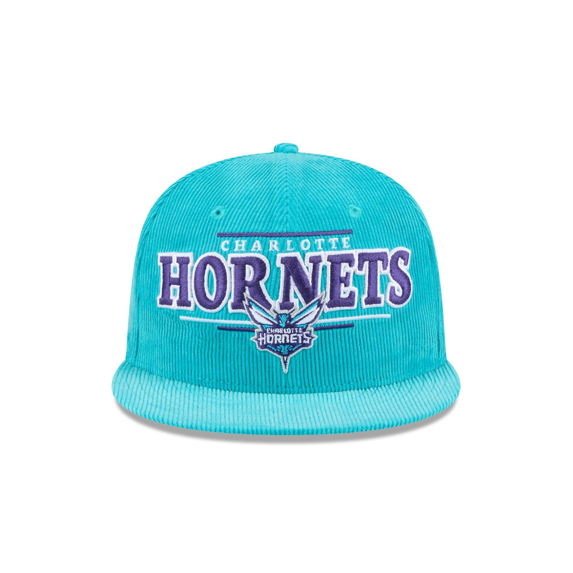 Charlotte Hornets Throwback Display 9FIFTY Snapback Hat Male Product Image