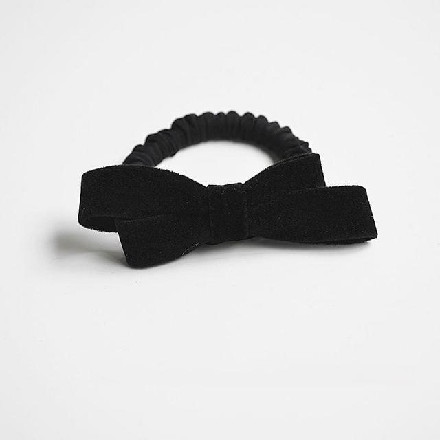 Velvet Bow Hair Tie Product Image