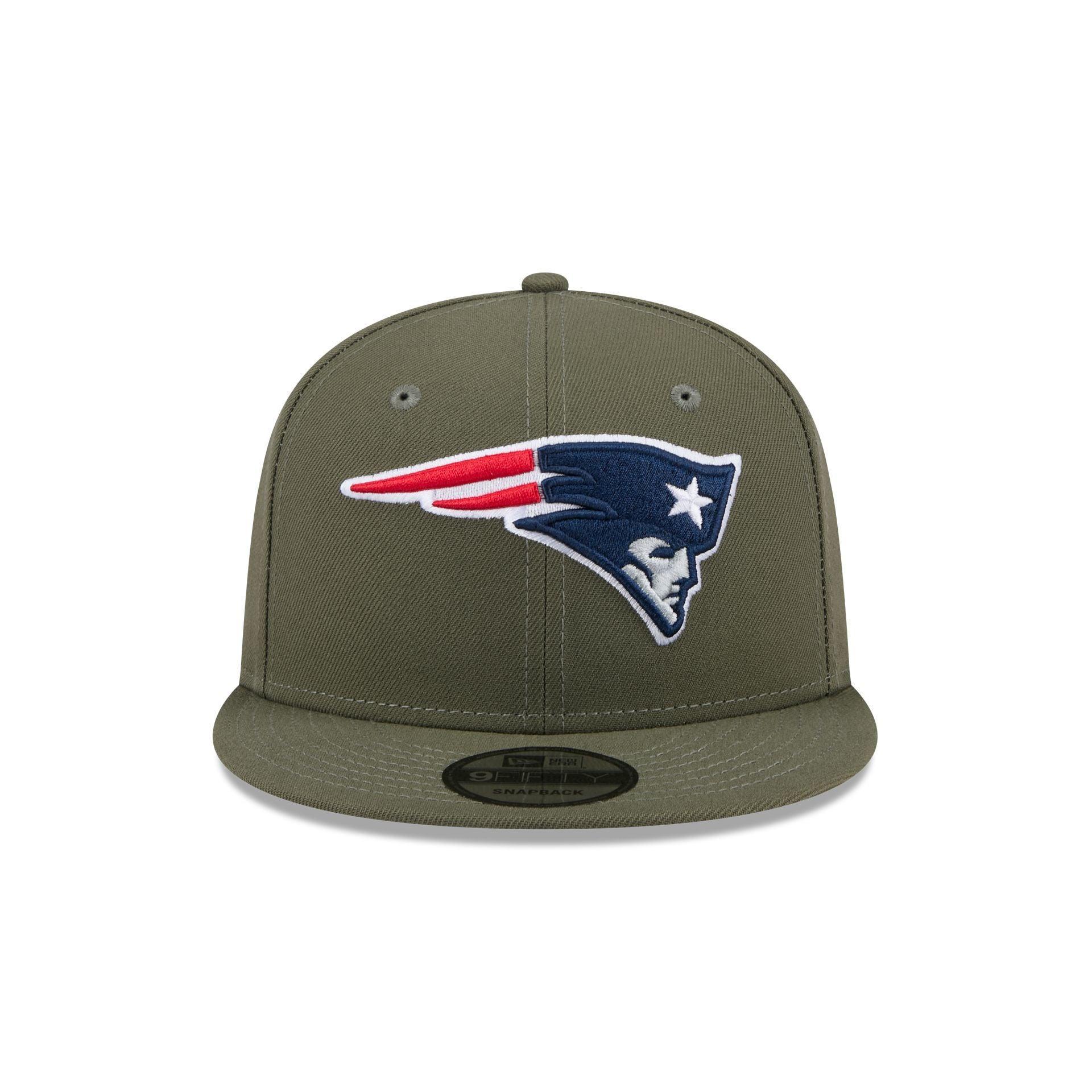 New England Patriots Olive 9FIFTY Snapback Hat Male Product Image