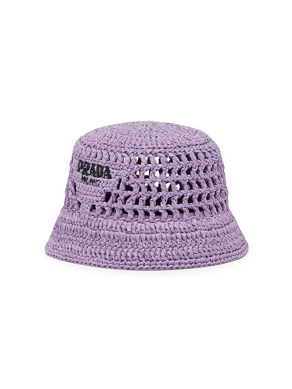 Womens Raffia Bucket Hat Product Image