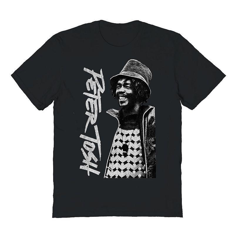 Men's Peter Tosh Graphic Tee, Size: XL, Black Product Image