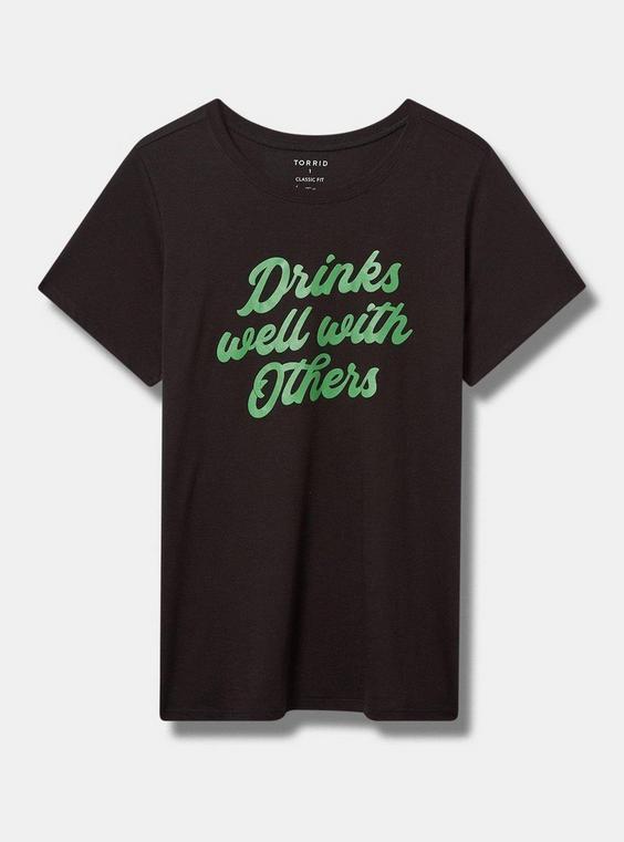 Drinks Well Fit Signature Jersey Tee Product Image