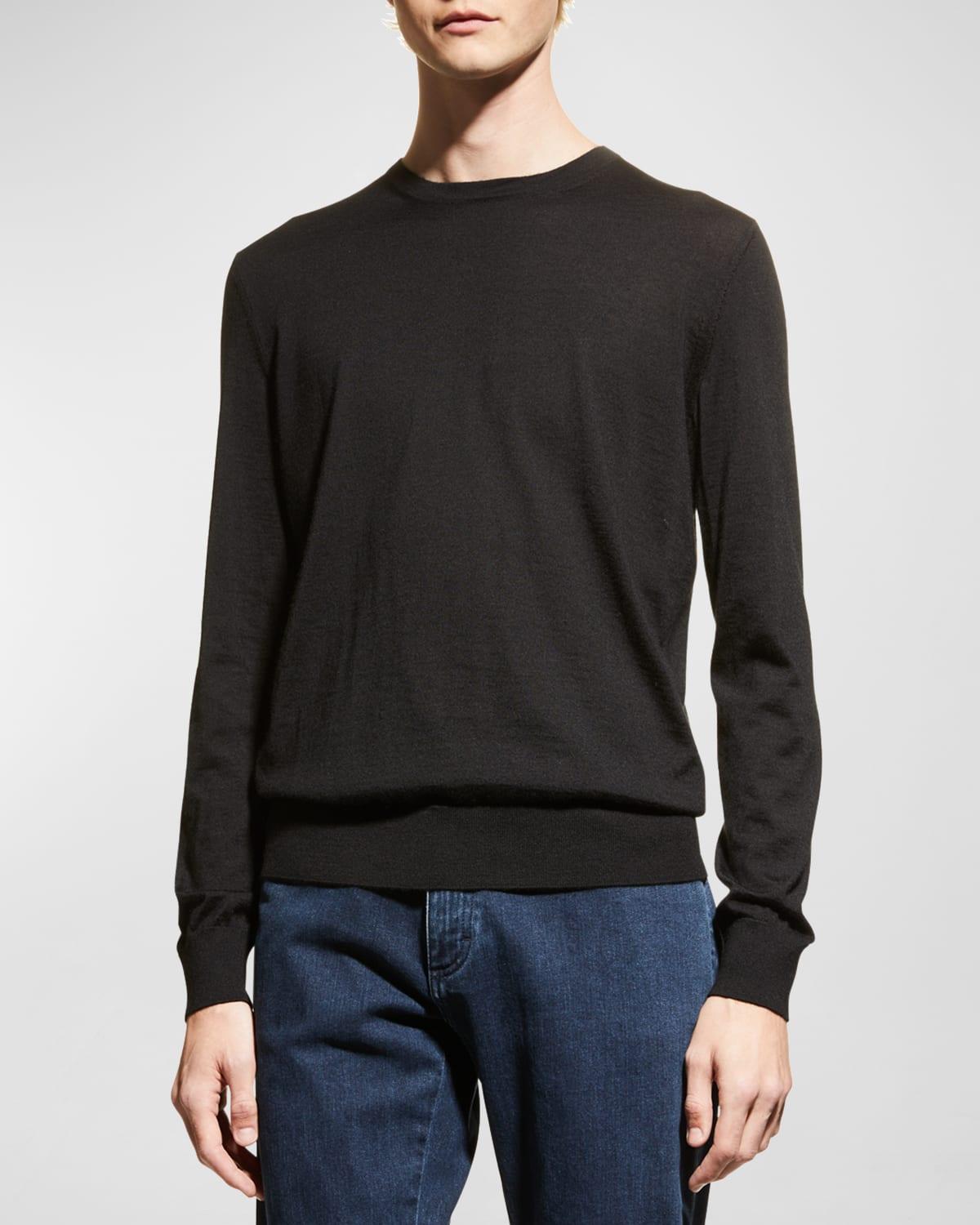 Mens Cashmere Crewneck Sweater Product Image