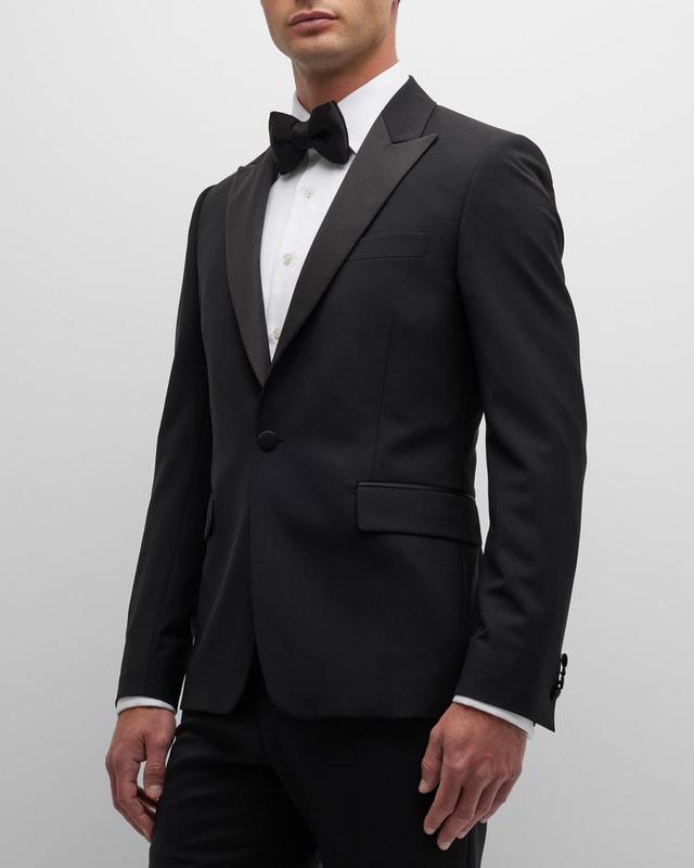 Mens Peak-Lapel Two-Piece Tuxedo Product Image