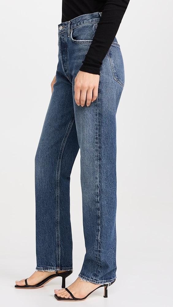 AGOLDE 90s Pinch Waist: High Rise Straight Jeans | Shopbop Product Image