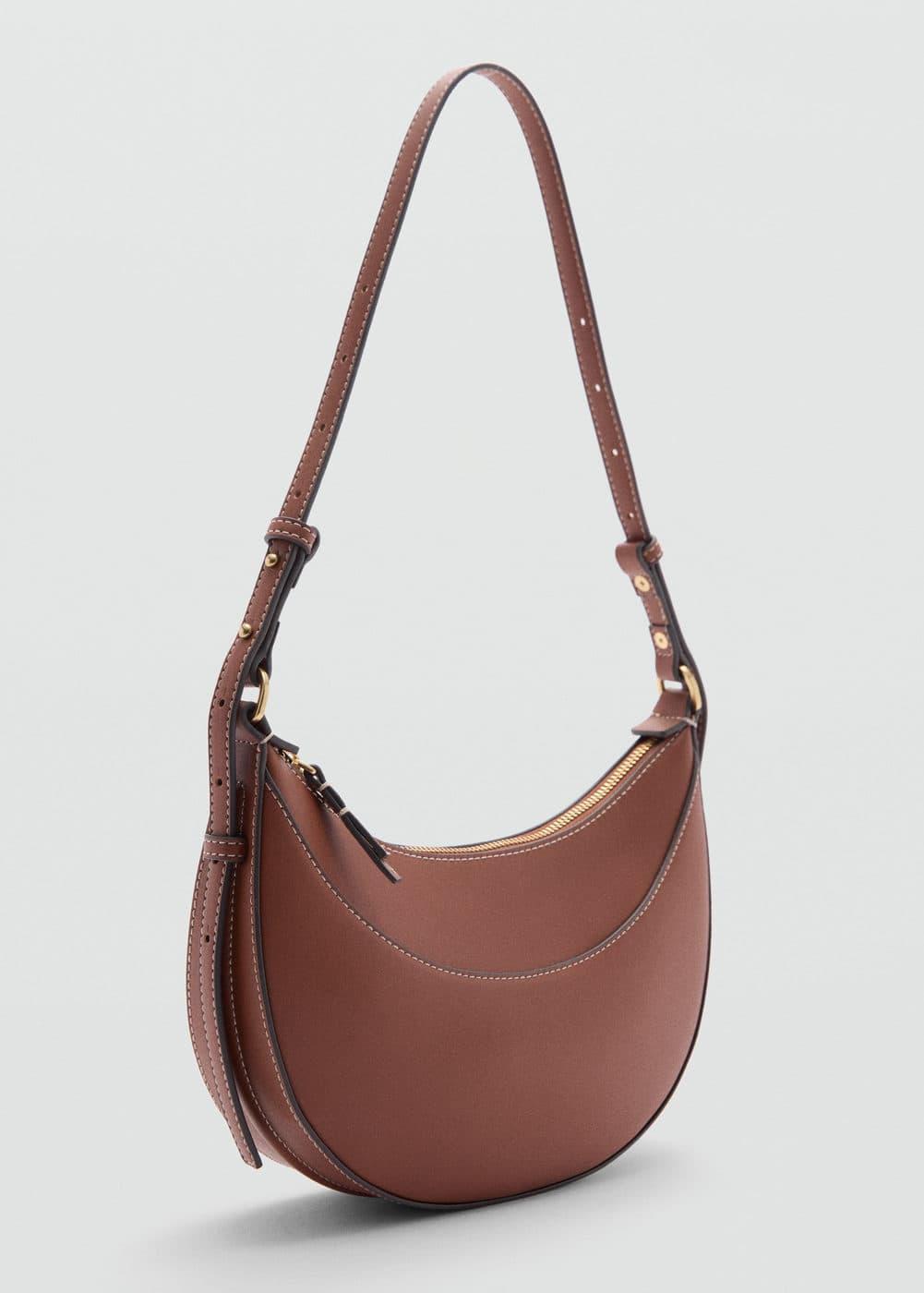 MANGO - Oval short handle bag - One size - Women Product Image