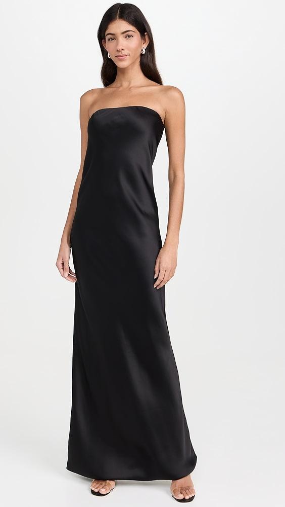 Norma Kamali Bias Strapless Gown | Shopbop Product Image