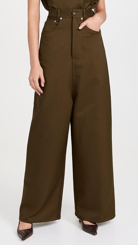 MM6 Maison Margiela 5 Pocket Trousers | Shopbop Product Image