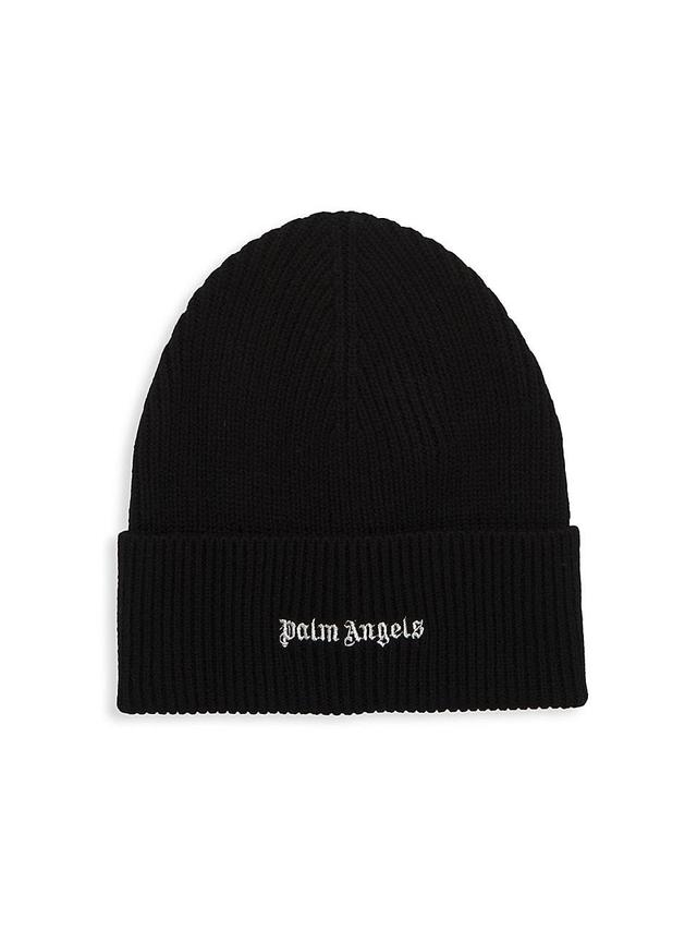 Mens Classic Logo Wool-Blend Beanie Product Image