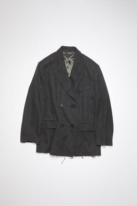 Double-breasted wool jacket Product Image