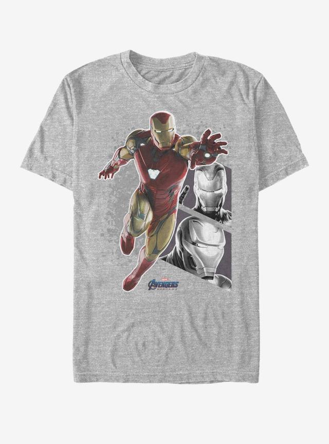 Marvel Avengers: Endgame Iron Man Panels T-Shirt Product Image