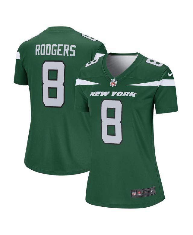 Nike Womens Aaron Rodgers Gotham New York Jets Legend Player Jersey - Green Product Image