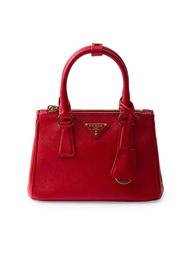 Womens Galleria Saffiano Leather Mini Bag Product Image