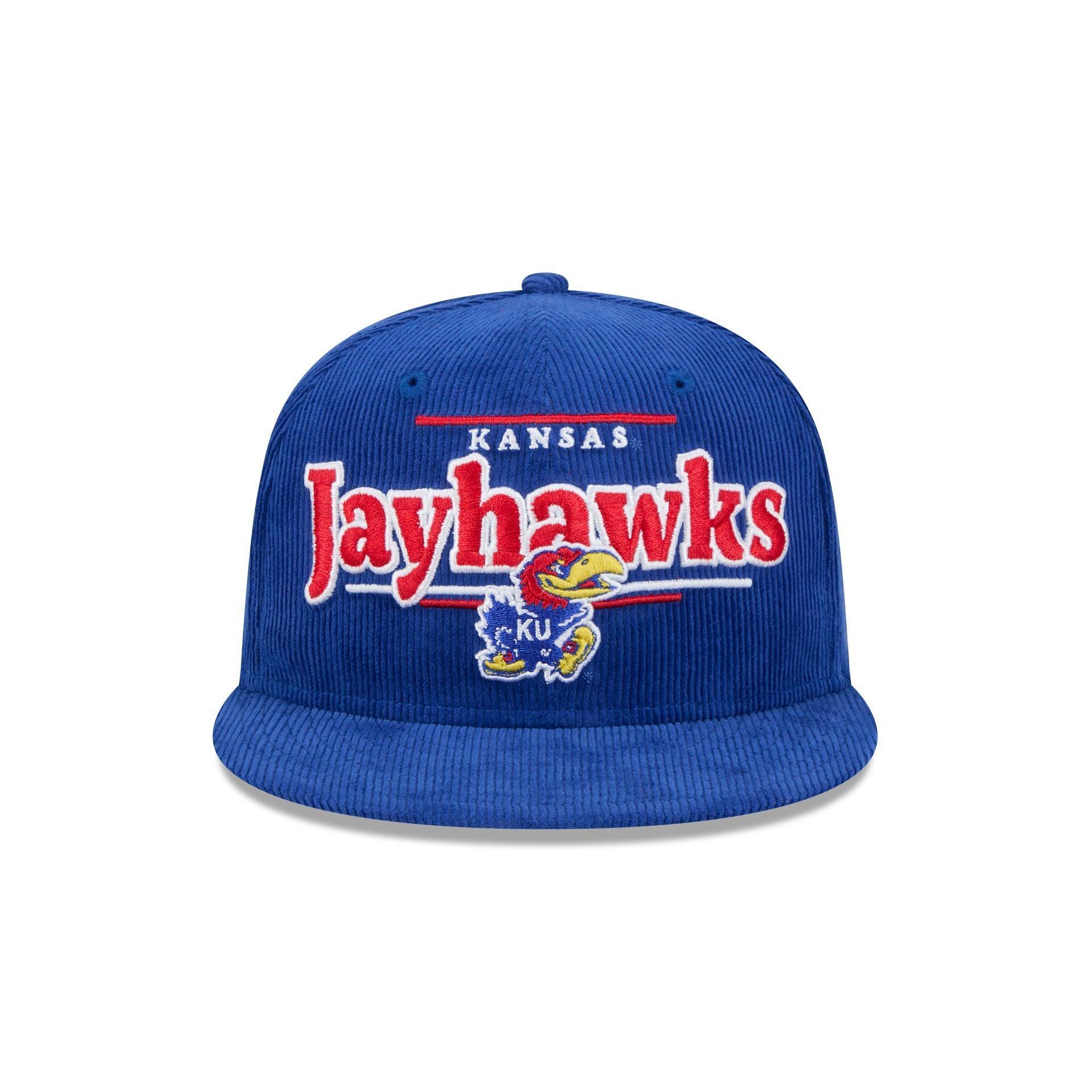 Kansas Jayhawks College Vault Throwback Display 9FIFTY Snapback Hat Male Product Image