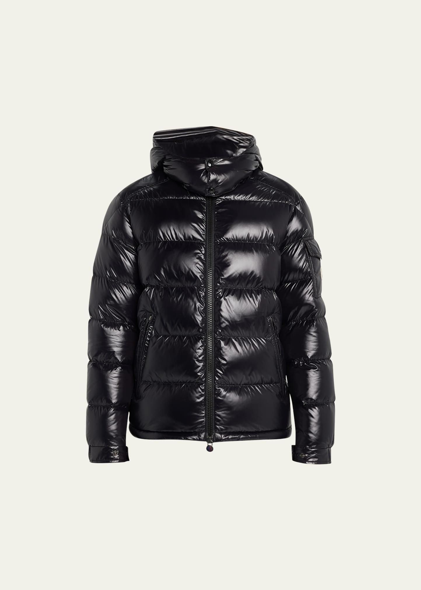 Moncler Maya Lacquered Nylon Down Jacket Product Image