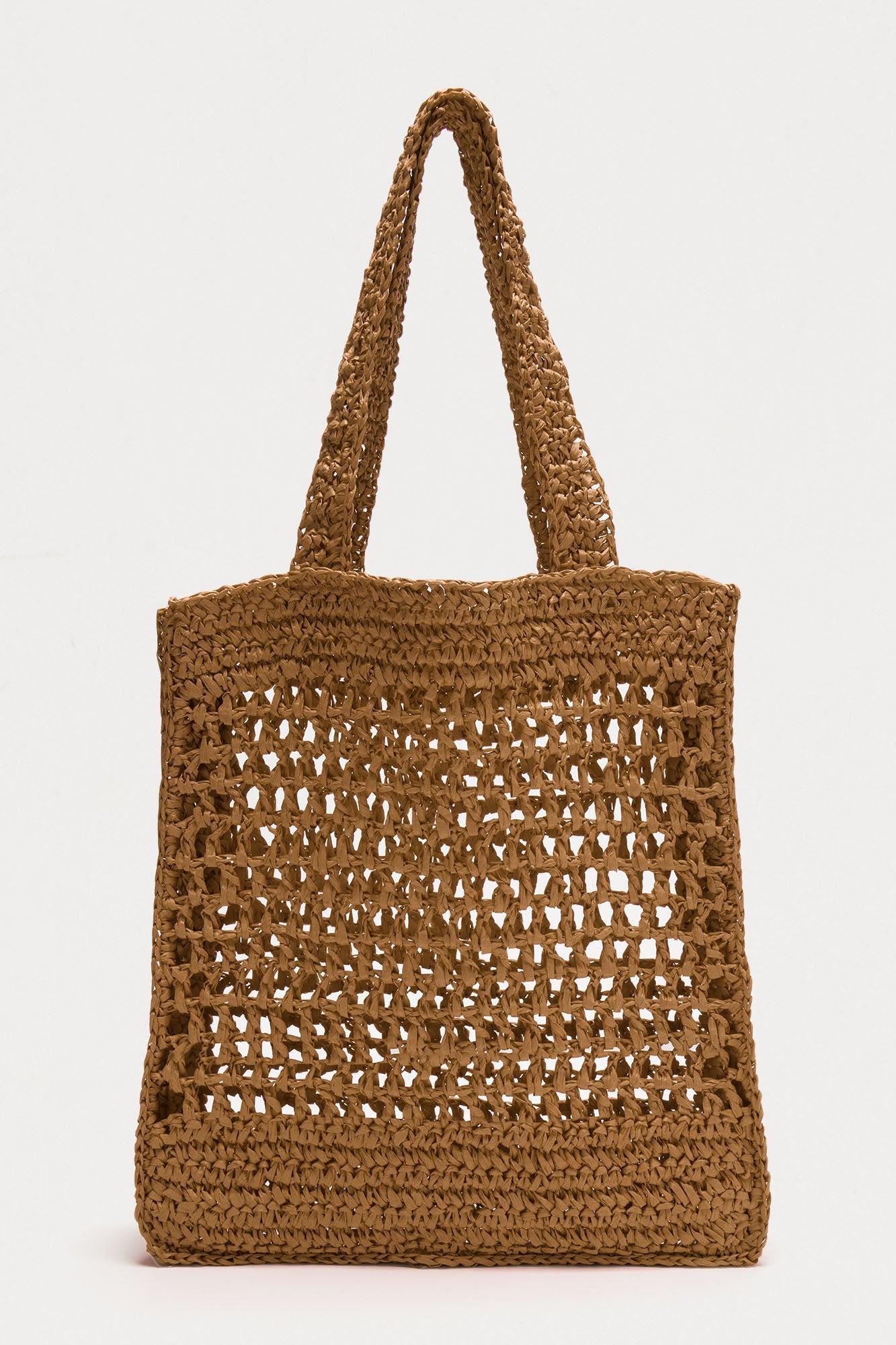 Point Dune Tote Handbag - Tan Product Image