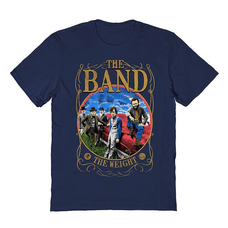 The Band Mens T-Shirt Blue Product Image