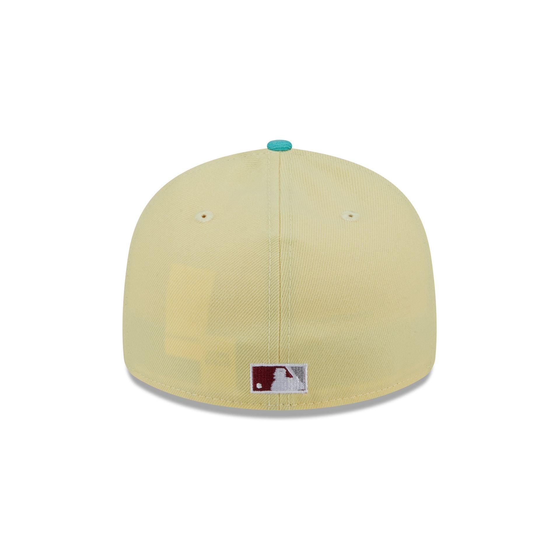 Philadelphia Phillies Soft Yellow Low Profile 59FIFTY Fitted Hat Male Product Image